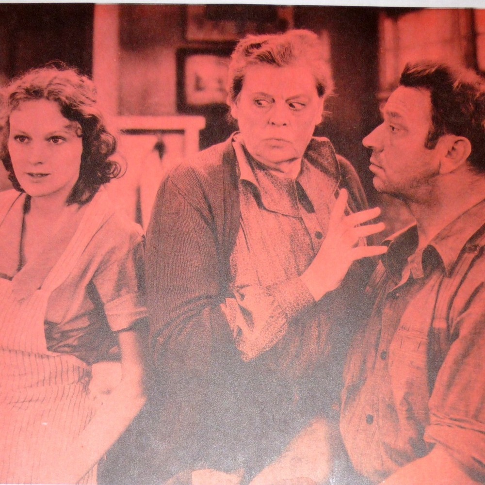 Vintage Min and Bill 1962 Reissue Lobby Card #6 Marie Dressler Wallace Beery‎